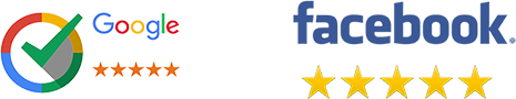 5-star Google & Facebook reviews